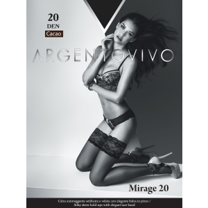 Чулки Argentovivo Mirage 20 Den 3/4 р Caramello (8051403068434) лучшая модель в Житомире